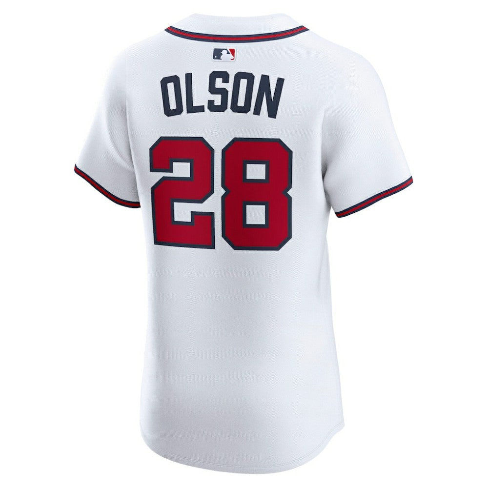MLB Matt Olson Atlanta Braves Nike Home Elite Player Jersey