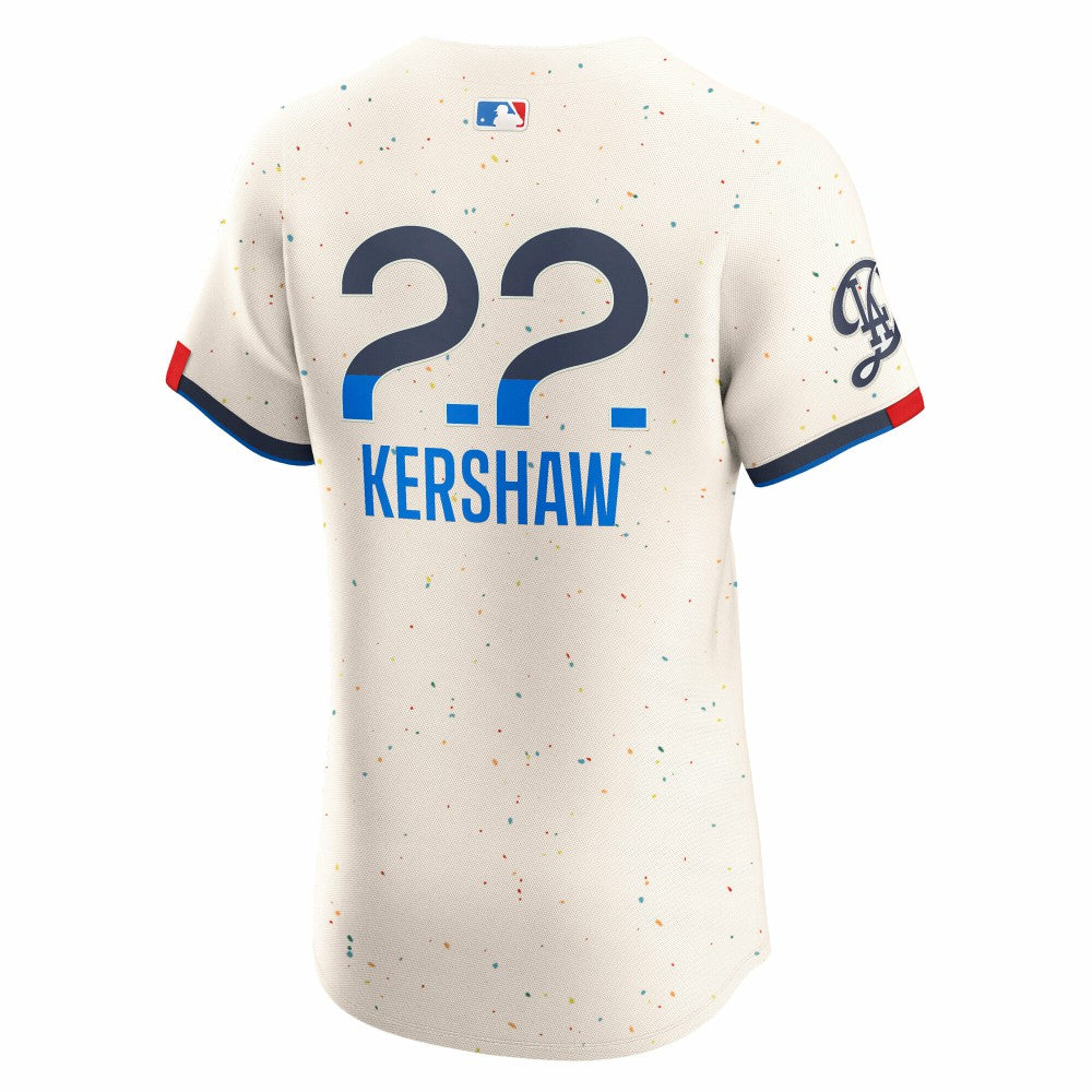 MLB Clayton Kershaw Los Angeles Dodgers Nike City Connect Elite Jersey