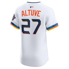 MLB Jose Altuve Houston Astros Nike 2025 City Connect Elite Player Jersey