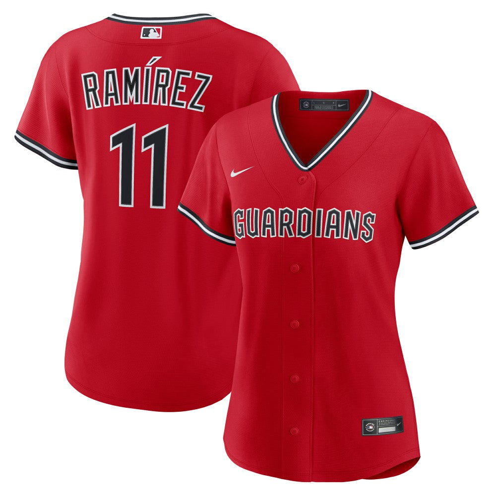 MLB José Ramírez Cleveland Guardians Nike Women's Alternate 2 Replica Jersey