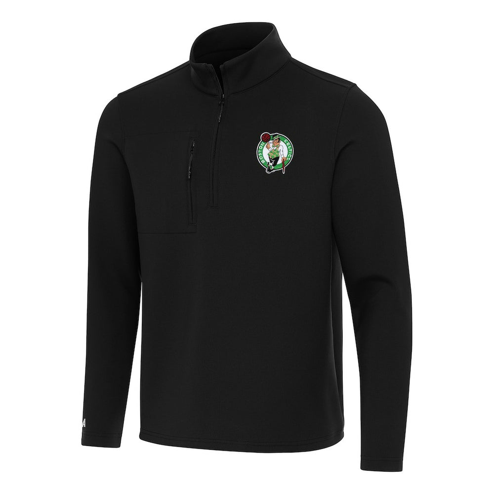 NBA Boston Celtics Antigua Insider Quarter-Zip Top