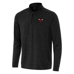 NBA Chicago Bulls Antigua Bright Quarter-Zip Top