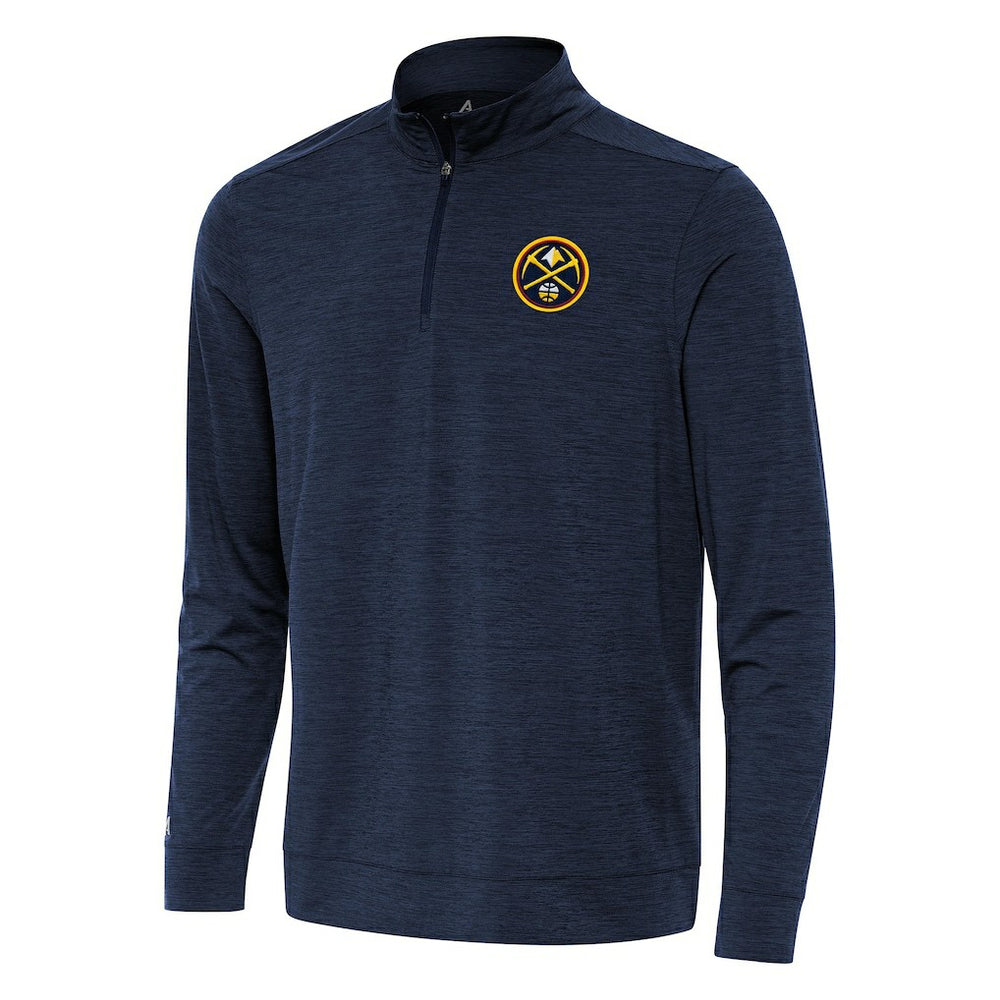 NBA Denver Nuggets Antigua Bright Quarter-Zip Top sale