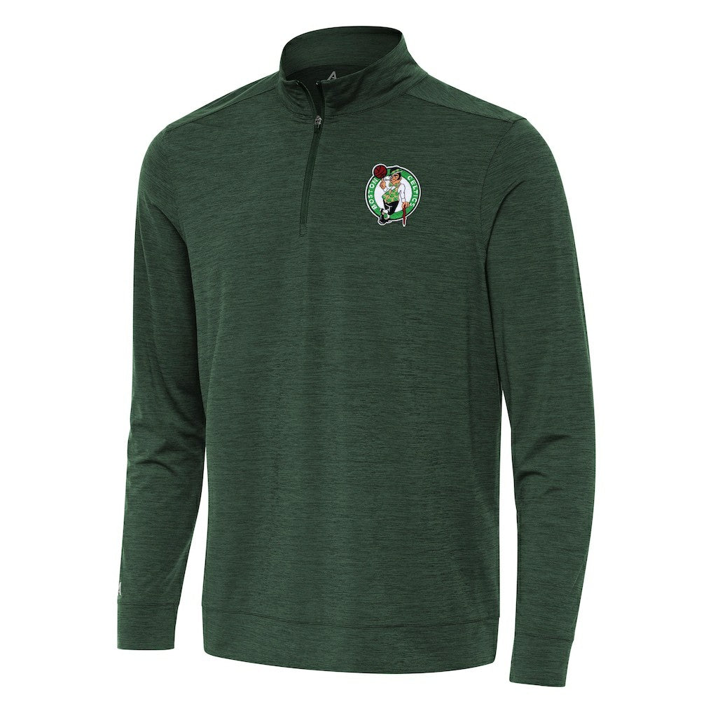 NBA Boston Celtics Antigua Bright Quarter-Zip Top