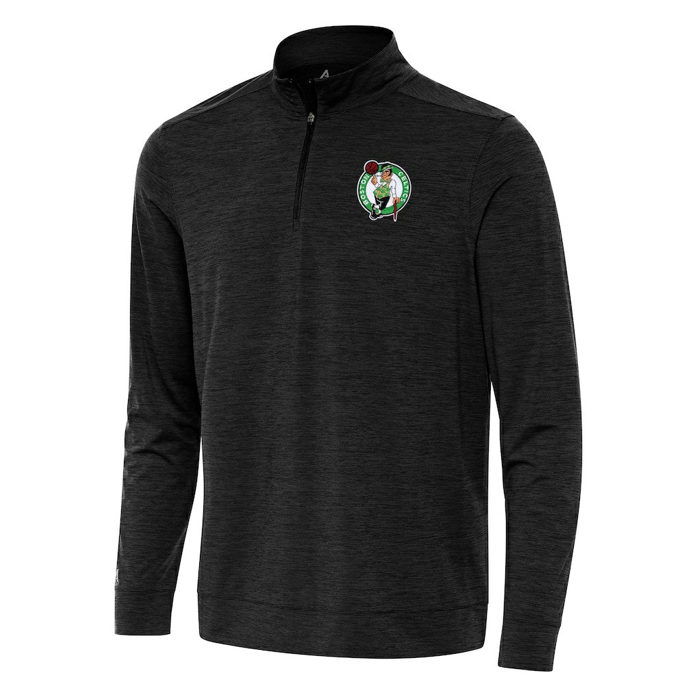 NBA Boston Celtics Antigua Bright Quarter-Zip Top
