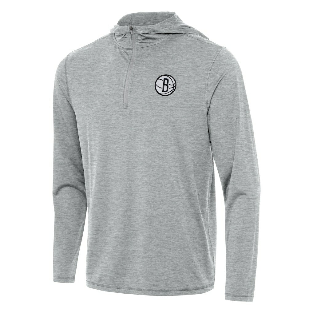 NBA Brooklyn Nets Antigua Tidy Quarter-Zip Hoodie