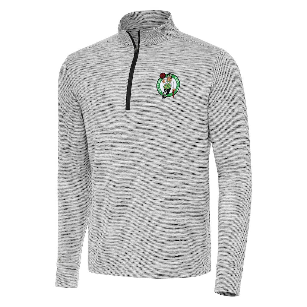 NBA Boston Celtics Antigua Cause Quarter-Zip Top