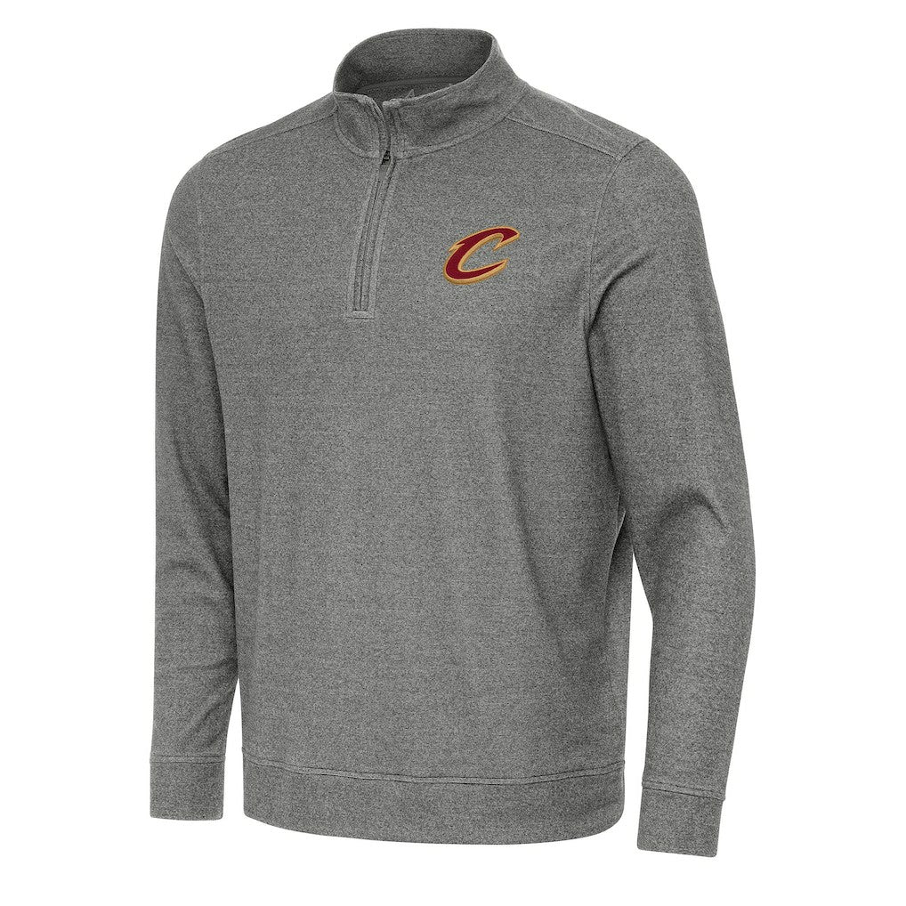 NBA Cleveland Cavaliers Antigua Subtle Quarter-Zip Sweatshirt sale