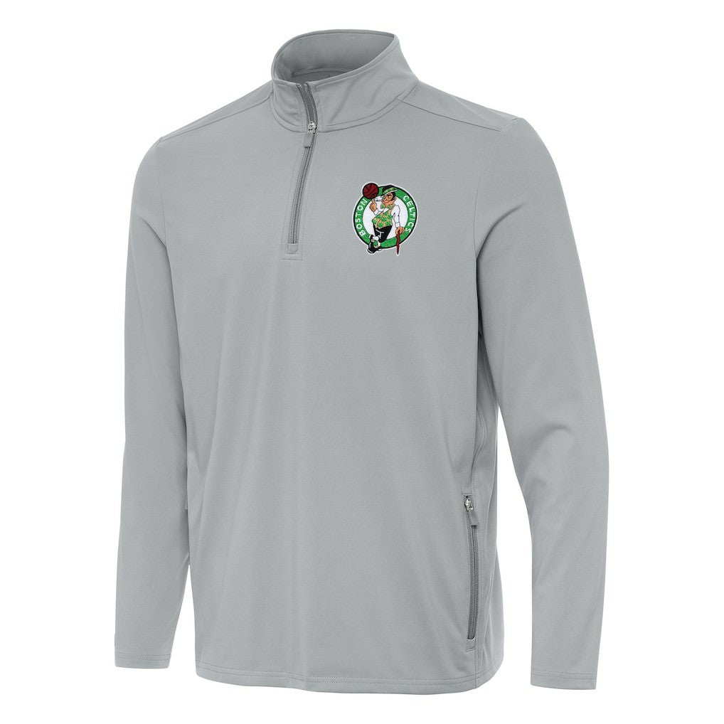 NBA Boston Celtics Antigua Perilous Quarter-Zip Sweatshirt