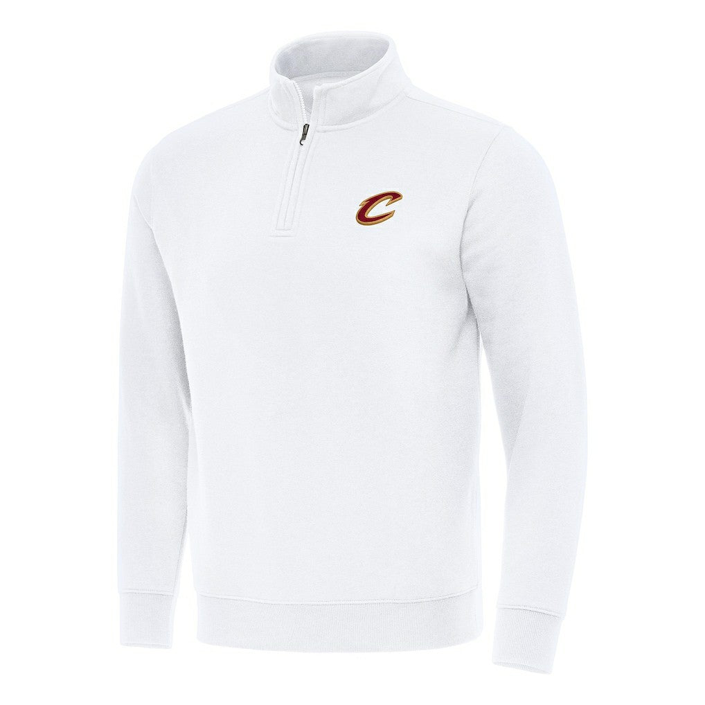 NBA Cleveland Cavaliers Antigua Victory Quarter-Zip Mock Sweatshirt sale