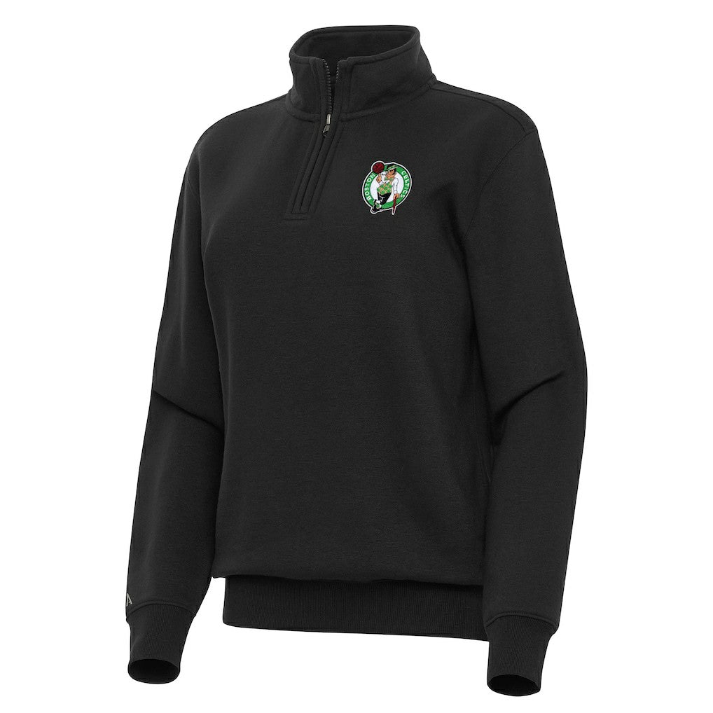 NBA Boston Celtics Antigua Women's Victory Quarter-Zip Sweatshirt