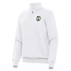 NBA Boston Celtics Antigua Women's Victory Quarter-Zip Sweatshirt
