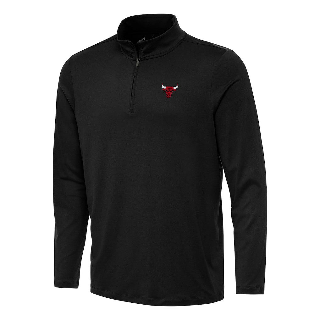 NBA Chicago Bulls Antigua Reprocess Quarter-Zip Top