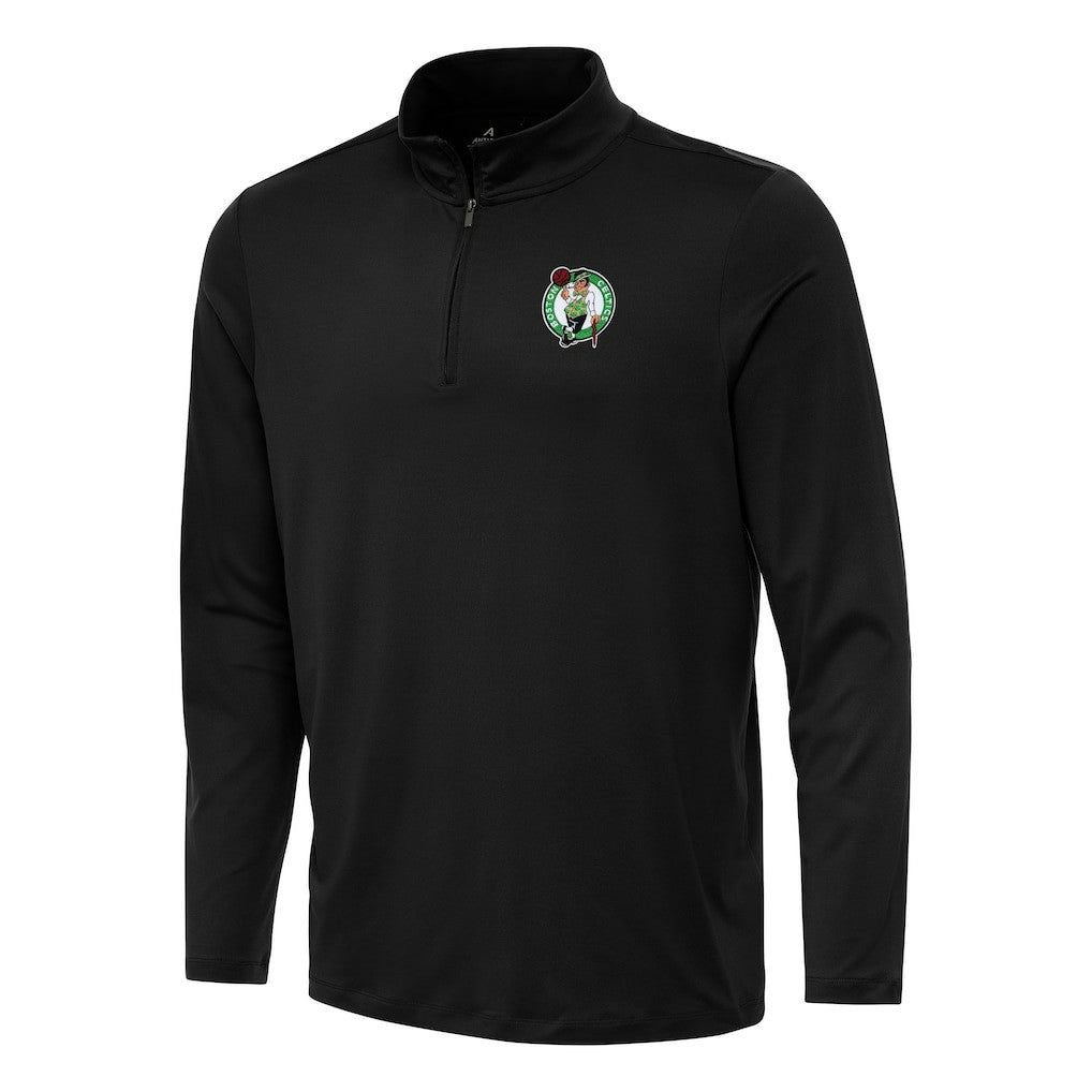 NBA Boston Celtics Antigua Reprocess Quarter-Zip Top