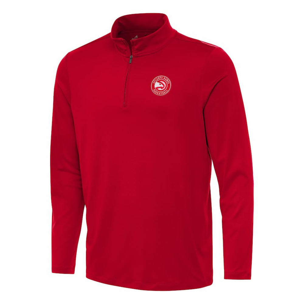 NBA Atlanta Hawks Antigua Reprocess Quarter-Zip Top