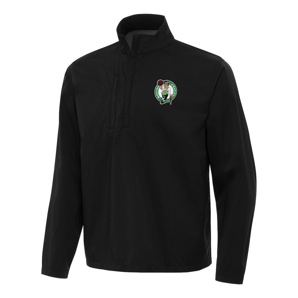 NBA Boston Celtics Antigua Brisk Quarter-Zip Windbreaker