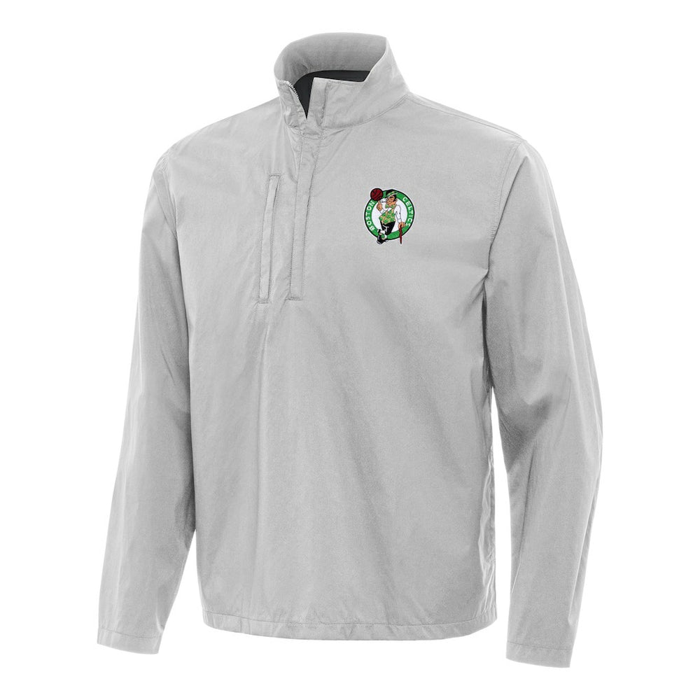 NBA Boston Celtics Antigua Brisk Quarter-Zip Windbreaker