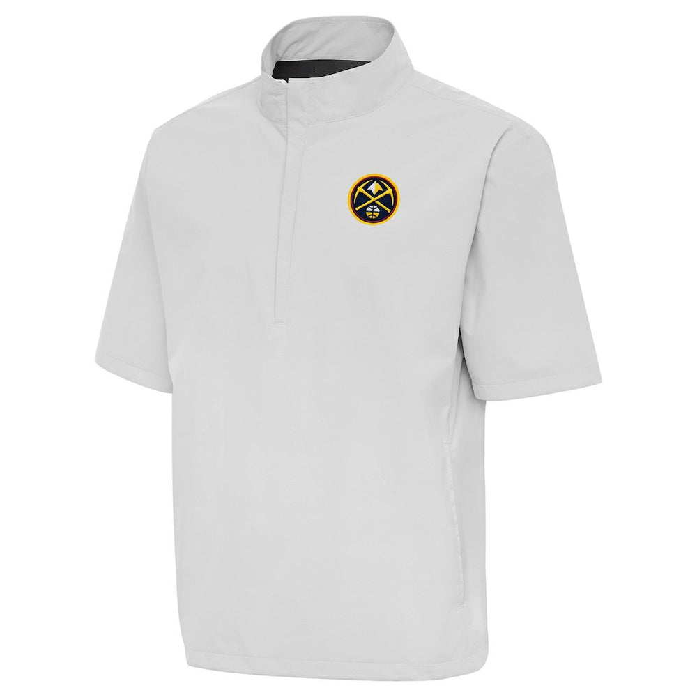 NBA Denver Nuggets Antigua Brisk Quarter-Zip Windbreaker sale