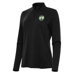 NBA Boston Celtics Antigua Women's Reprocess Quarter-Zip Top