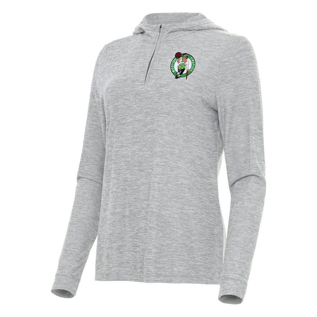 NBA Boston Celtics Antigua Women's Daybreak Quarter-Zip Hoodie