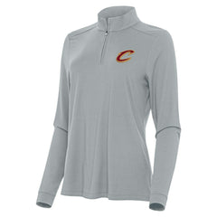 NBA Cleveland Cavaliers Antigua Women's Intent Quarter-Zip Top sale