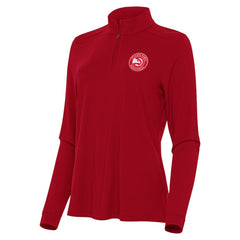 NBA Atlanta Hawks Antigua Women's Intent Quarter-Zip Top