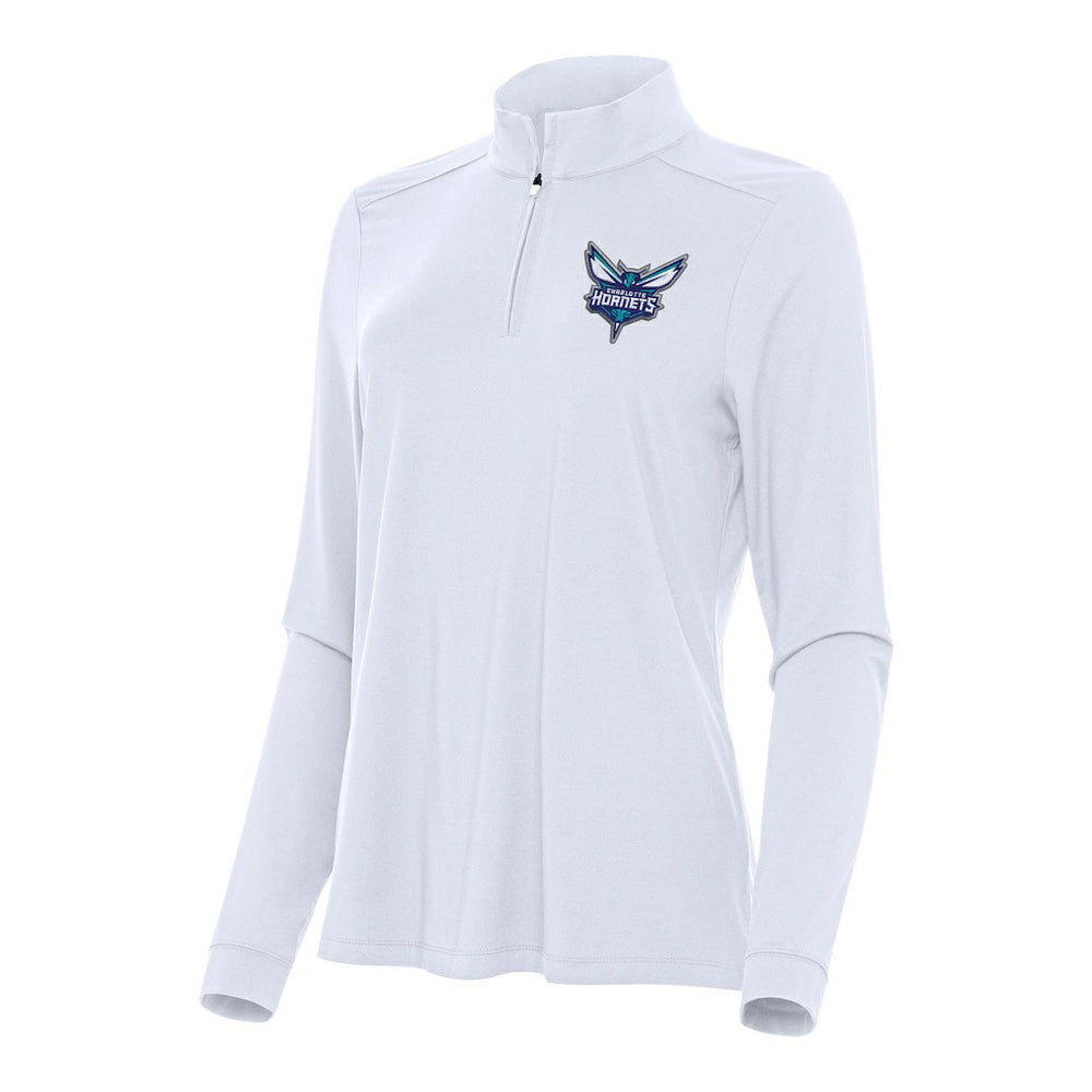 NBA Charlotte Hornets Antigua Women's Intent Quarter-Zip Top