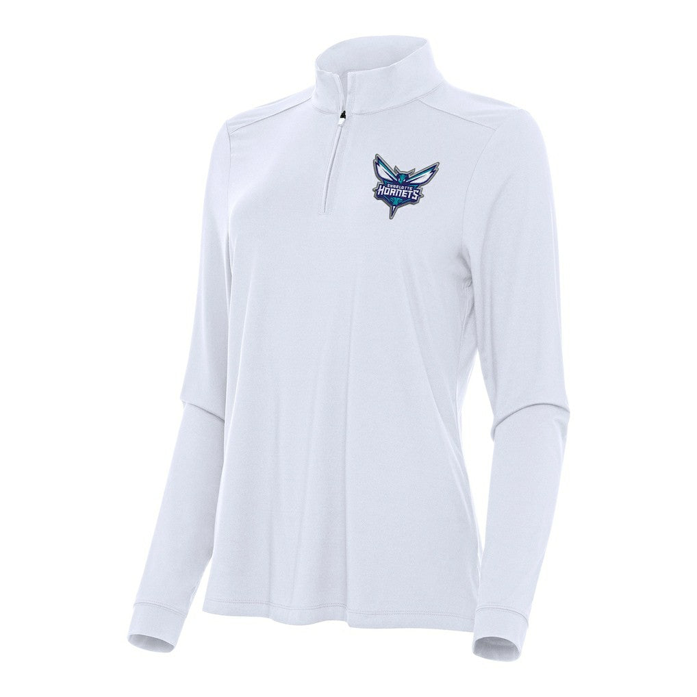 NBA Charlotte Hornets Antigua Women's Intent Quarter-Zip Top