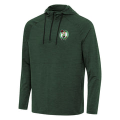 NBA Boston Celtics Antigua Spikes Raglan Quarter-Zip Hoodie