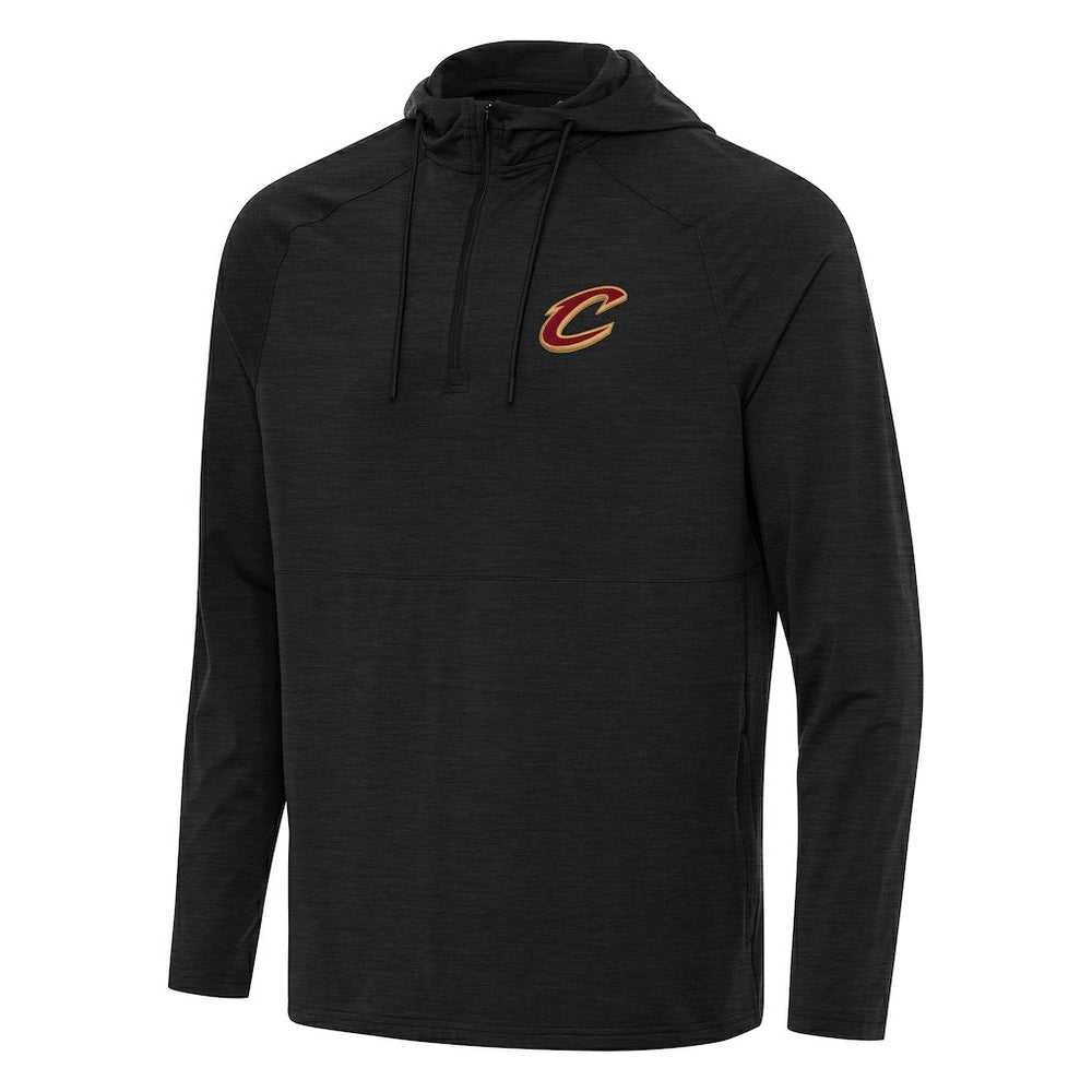 NBA Cleveland Cavaliers Antigua Spikes Raglan Quarter-Zip Hoodie sale