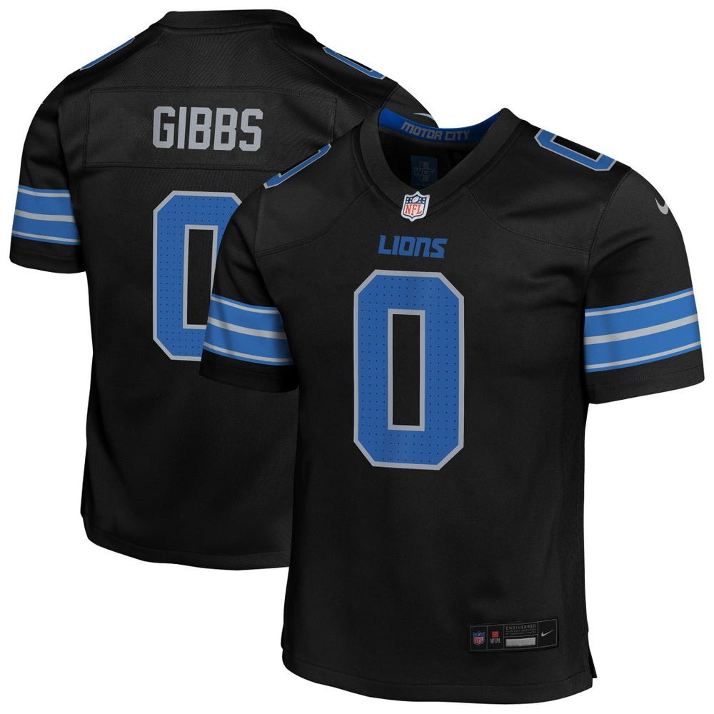 Jahmyr Gibbs  Youth Game Jersey - Detroit Lions