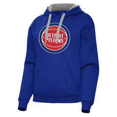 NBA Detroit Pistons Antigua Women's Victory Pullover Hoodie sale