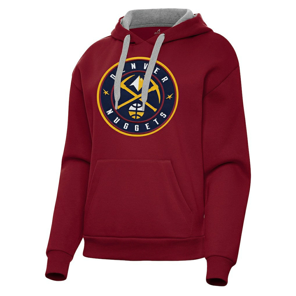 NBA Denver Nuggets Antigua Women's Victory Pullover Hoodie sale