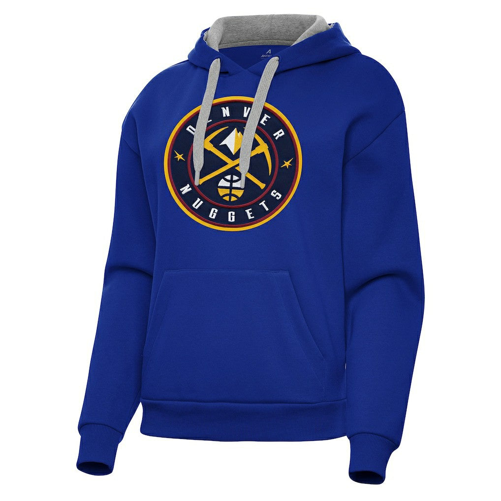 NBA Denver Nuggets Antigua Women's Victory Pullover Hoodie sale