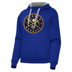 NBA Denver Nuggets Antigua Women's Victory Pullover Hoodie sale