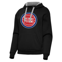 NBA Detroit Pistons Antigua Women's Victory Pullover Hoodie sale
