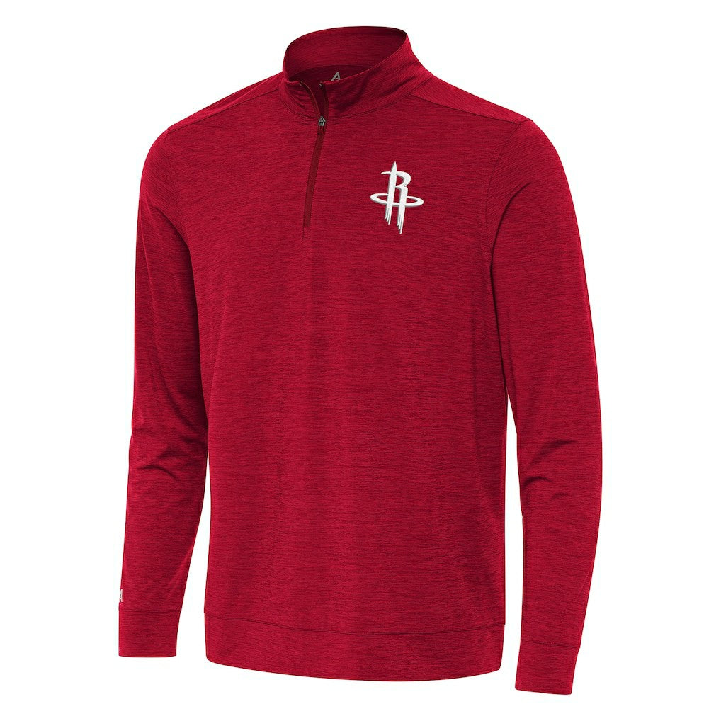 NBA Houston Rockets Antigua Bright Quarter-Zip Top sale