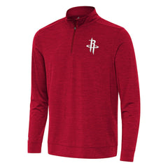 NBA Houston Rockets Antigua Bright Quarter-Zip Top sale