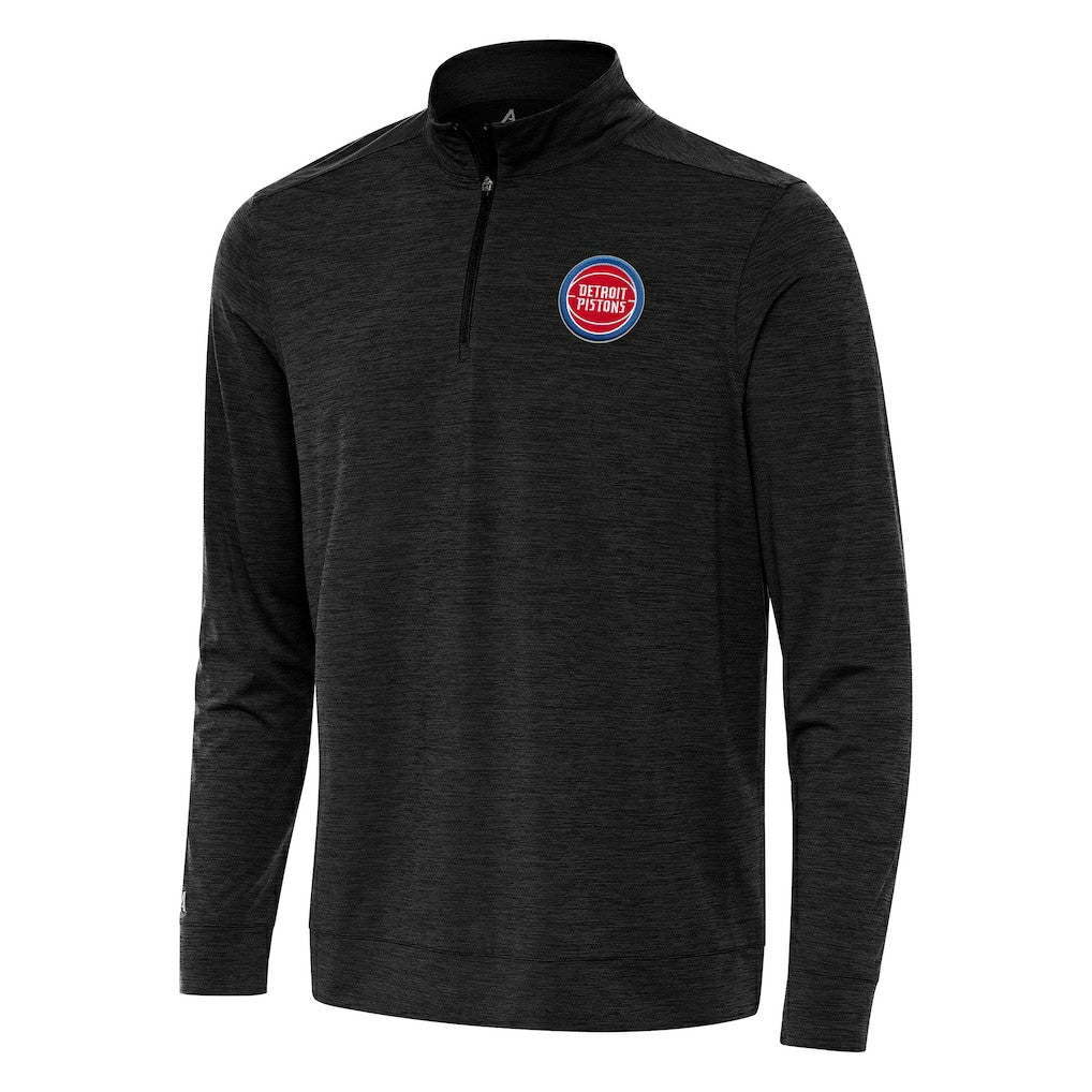 NBA Detroit Pistons Antigua Bright Quarter-Zip Top sale