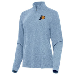 NBA Indiana Pacers Antigua Women's Mentor Quarter-Zip Mock Long Sleeve Top