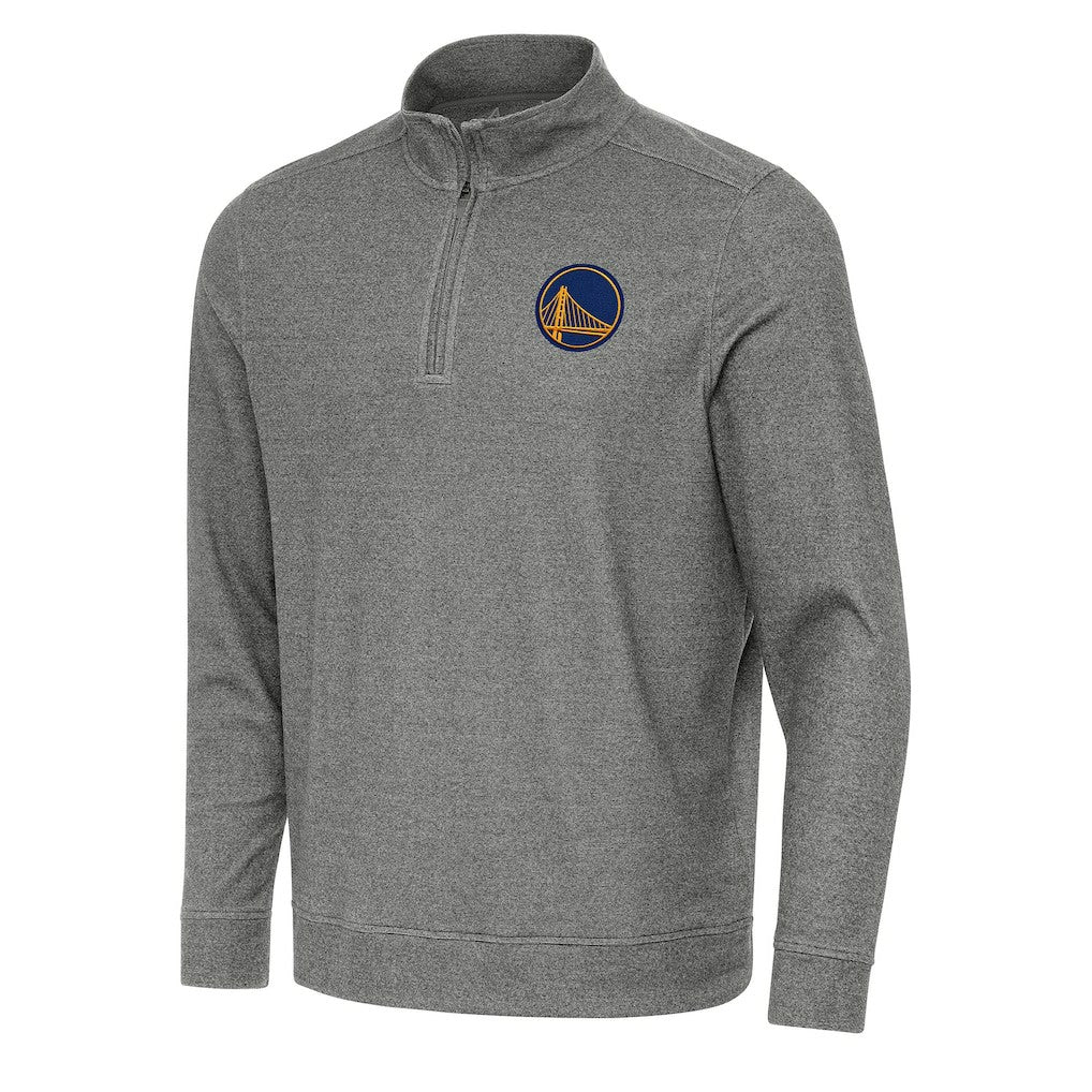 NBA Golden State Warriors Antigua Subtle Quarter-Zip Sweatshirt sale