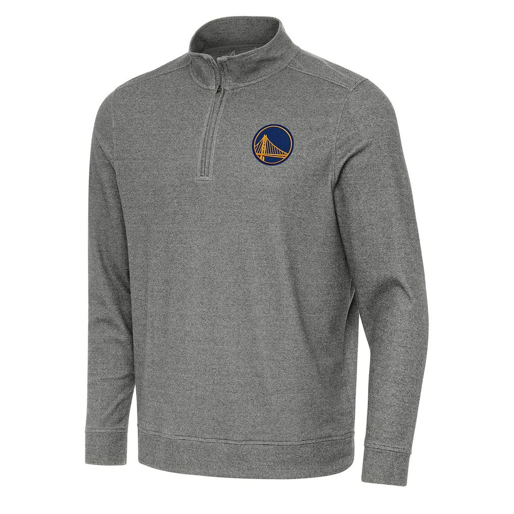 NBA Golden State Warriors Antigua Subtle Quarter-Zip Sweatshirt sale