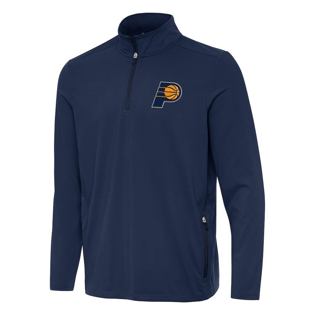 NBA Indiana Pacers Antigua Perilous Quarter-Zip Sweatshirt