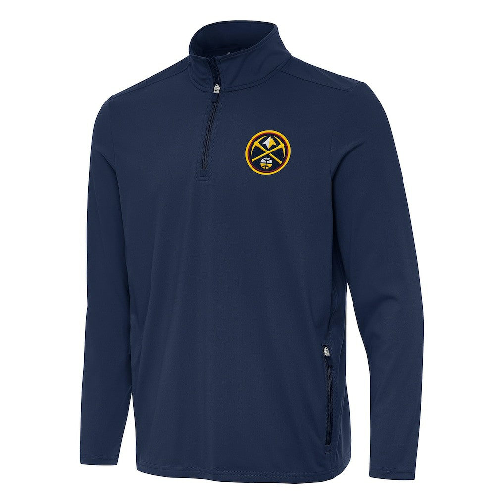 NBA Denver Nuggets Antigua Perilous Quarter-Zip Sweatshirt sale