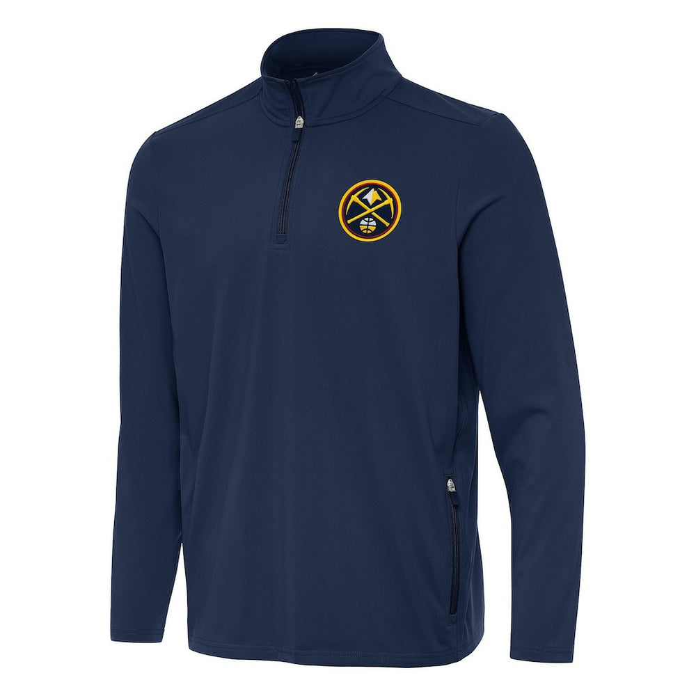 NBA Denver Nuggets Antigua Perilous Quarter-Zip Sweatshirt sale