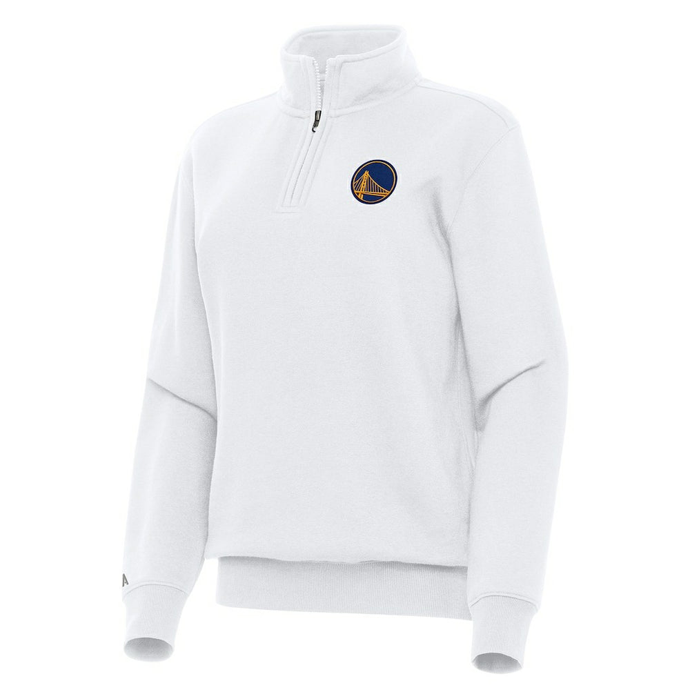 NBA Golden State Warriors Antigua Women's Victory Quarter-Zip Sweatshirt sale