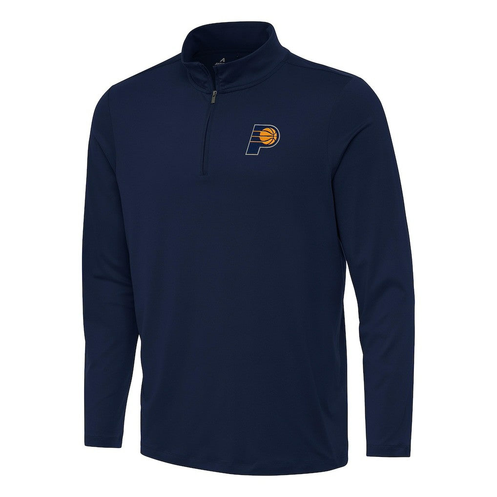 NBA Indiana Pacers Antigua Reprocess Quarter-Zip Top