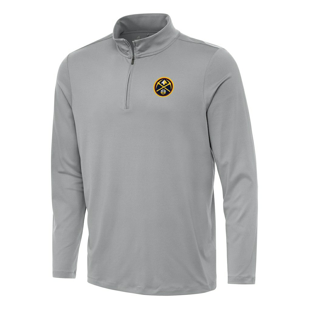 NBA Denver Nuggets Antigua Reprocess Quarter-Zip Top sale