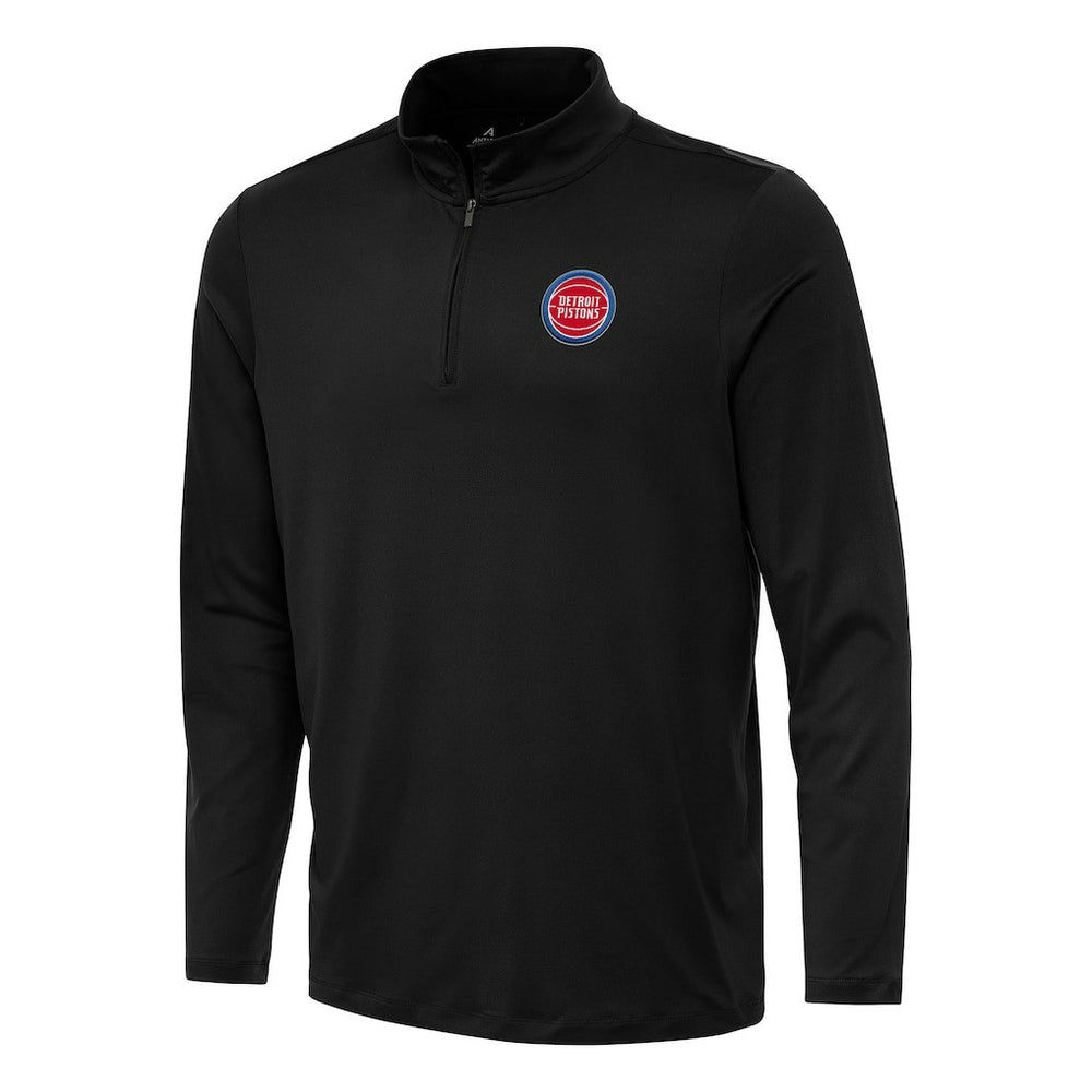 NBA Detroit Pistons Antigua Reprocess Quarter-Zip Top sale
