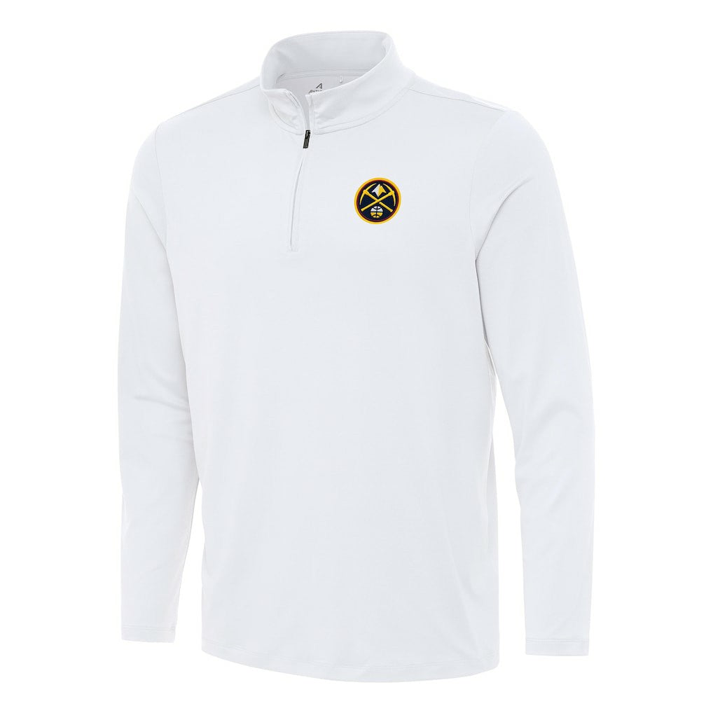 NBA Denver Nuggets Antigua Reprocess Quarter-Zip Top sale